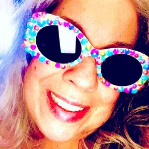 Sparkling Diva Pearls Fashion Sunglasses